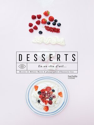 cover image of Desserts en un clin d'oeil